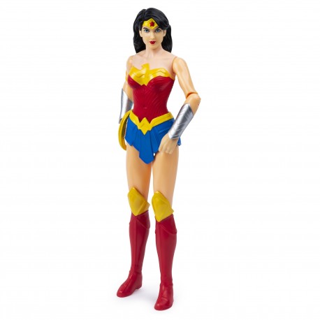 Spin Master DC Comics DC Universe, Personaggio di WONDER WOMAN in scala 30 cm con decorazioni originali e 11 punti di ...