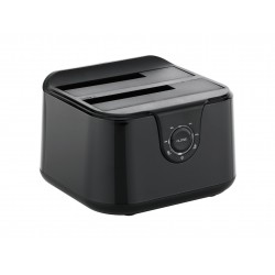 Conceptronic DDE02B docking station per unit di archiviazione USB 3.2 Gen 1 3.1 Gen 1 Type B Nero