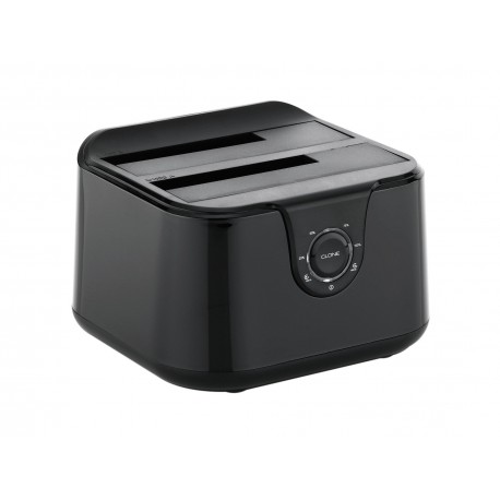 Conceptronic DDE02B docking station per unit di archiviazione USB 3.2 Gen 1 3.1 Gen 1 Type B Nero