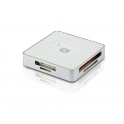 Conceptronic CMULTIRWU3 lettore di schede USB 3.2 Gen 1 3.1 Gen 1 Argento, Bianco