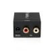 StarTech.com Convertitore audio da coassiale digitale SPDIF o ottico Toslink a RCA stereo SPDIF2AA