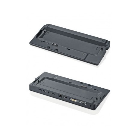 Fujitsu S26391 F1557 L110 replicatore di porte e docking station per notebook Nero