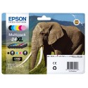 Epson Elephant Multipack 6-colours 24XL Claria Photo HD Ink C13T24384011