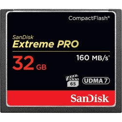 Sandisk 32GB Extreme Pro CF 160MBs CompactFlash SDCFXPS 032G X46
