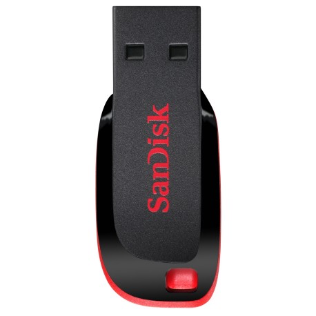 Sandisk Cruzer Blade unit flash USB 128 GB USB tipo A 2.0 Nero, Rosso SDCZ50 128G B35