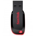 Sandisk Cruzer Blade unità flash USB 128 GB USB tipo A 2.0 Nero, Rosso SDCZ50-128G-B35