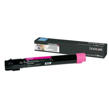 Lexmark C950X2MG cartuccia toner 1 pz Originale Magenta