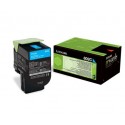 Lexmark 802C cartuccia toner 1 pz Originale Ciano 80C20C0