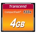 Transcend TS4GCF133 memoria flash 4 GB CompactFlash MLC