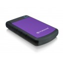 Transcend StoreJet 25H3P USB 3.0, 2TB disco rigido esterno 2000 GB Nero, Porpora TS2TSJ25H3P