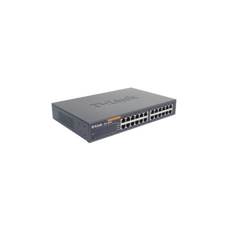 D Link 24 port 10100M NWay Desktop Internal PSU incl. 19 rack mount kit Non gestito DES 1024D