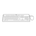 HP 631362-B21 tastiera USB QWERTY Italiano Nero