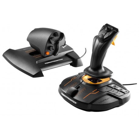 Thrustmaster T 16000M FCS Hotas Nero, Arancione USB Joystick AnalogicoDigitale MAC, PC 2960778