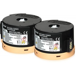 Epson Double Return Toner Cartridge Pack 2 x 2.5k C13S050711