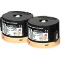 Epson Double Toner Cartridge Pack 2 x 2.5k C13S050710