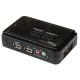 StarTech.com Switch KVM a 2 porte VGA USB con audio e cavi Commutatore VGA USB a doppia porta SV211KUSB