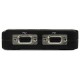 StarTech.com Switch KVM a 2 porte VGA USB con audio e cavi Commutatore VGA USB a doppia porta SV211KUSB