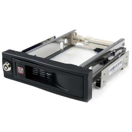 StarTech.com Rack portatile trayless funzione hot swap da 5,25 per dischi rigidi da 3,5 HSB100SATBK