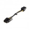 StarTech.com Cavo alimentazione Scheda video PCI Express - cavo Adattatore ATI e NVidia PCIe da 6 pin a 8 pin PCIEX68ADAP