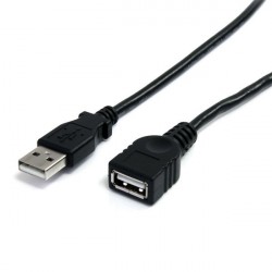 StarTech.com Cavo prolunga USB2.0 da A ad A Cavo Extender USB 2.0 Maschio Femmina da 91 cm USBEXTAA3BK