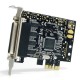 StarTech.com Scheda PCI Express seriale a 4 porte RS 232 con cavo di ripartizione PEX4S553B