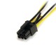 StarTech.com Adattatore cavo di alimentazione SATA a scheda video PCI Express 6 pin da 15 cm SATPCIEXADAP