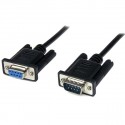 StarTech.com Cavo seriale null modem DB9 RS232 nero 1 m - FM SCNM9FM1MBK