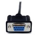 StarTech.com Cavo seriale null modem DB9 RS232 nero 1 m FM SCNM9FM1MBK