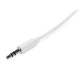 StarTech.com Cavo audio stereo slim da 3,5 mm bianco 3 m MM MU3MMMSWH