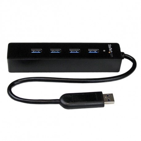 StarTech.com Hub portatile USB 3.0 SuperSpeed a 4 porte Perno e concentratore per notebook o Ultrabook USB 3.0 con cavo ...