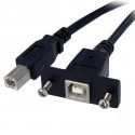 StarTech.com Cavo USB a pannello 91 cm B ad B - FM USBPNLBFBM3