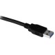 StarTech.com Cavo prolunga USB 3.0 SuperSpeed Tipo A da 1,5m MaschioFemmina Nero USB3SEXT5DKB