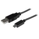 StarTech.com Cavo di sincronizzazione e di ricarica USB a Micro USB - Cavetto slim per Smartphone e Tablet A a Micro B slim ...