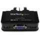 StarTech.com Switch Commutatore KVM USB VGA a 2 porte Alimentato via USB con pulsante di commutazione a distanza SV211USB