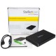 StarTech.com Box Esterno Universale per disco rigido SATA III da 2,5 USB 3.0 Case SSDHDD portabile SATA 6 Gbps ...