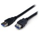 StarTech.com Cavo prolunga USB 3.0 SuperSpeed Tipo A da 2m da A ad A MaschioFemmina USB3SEXT2MBK