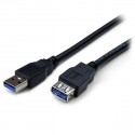 StarTech.com Cavo prolunga USB 3.0 SuperSpeed Tipo A da 2m da A ad A - MaschioFemmina USB3SEXT2MBK