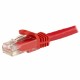 StarTech.com Cavo di rete CAT 6 Cavo Patch Ethernet RJ45 UTP rosso da 1m antigroviglio N6PATC1MRD