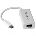 StarTech.com Adattatore di rete USB-C a RJ45 Gigabit Ethernet - USB 3.1 Gen 1 - 5 Gbps - Bianco US1GC30W