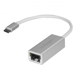 StarTech.com Adattatore di rete USB C a RJ45 Gigabit Ethernet Gbe MF Argento US1GC30A