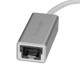 StarTech.com Adattatore di rete USB C a RJ45 Gigabit Ethernet Gbe MF Argento US1GC30A