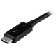 StarTech.com Cavo Thunderbolt 3 USB C 40Gbps da 0,5m Compatibile con Thunderbolt e USB TBLT34MM50CM