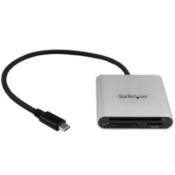 StarTech.com Lettore Multischede esterno per Flash Card SDMMCCF USB 3.1 Tipo C Gen 1 5Gbps FCREADU3C