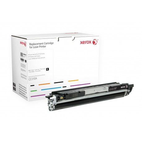 Xerox Cartuccia toner nero. Equivalente a HP CE310A. Compatibile con HP Colour LaserJet 100 M175 MFP, Colour LaserJet CP1025...