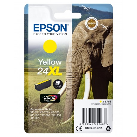 Epson Elephant Cartuccia Giallo xl C13T24344022