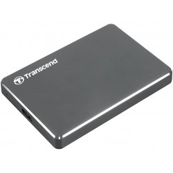 Transcend StoreJet 25C3 disco rigido esterno 1000 GB Grigio TS1TSJ25C3N