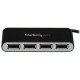 StarTech.com Hub USB 2.0 portatile a 4 porte con cavo integrato Perno e Concentratore USB compatto Mini Hub USB2.0 ...