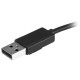 StarTech.com Hub USB 2.0 portatile a 4 porte con cavo integrato Perno e Concentratore USB compatto Mini Hub USB2.0 ...