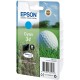 Epson Golf ball Singlepack Cyan 34 DURABrite Ultra Ink C13T34624020