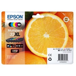 Epson Oranges Multipack 5 colours 33XL Claria Premium Ink C13T33574021